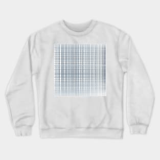 Thin Blue Lines Crosshatch Crewneck Sweatshirt